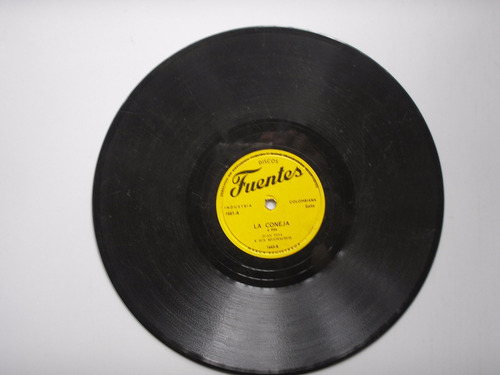 Disco Acetato Pedro Laza Pelayeros El Cebu El Cariseco78 Rpm