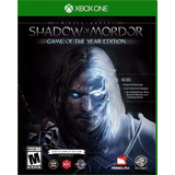 Shadow Of Mordor Game Of The Year Edition Xbox One Nuevo