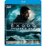 Blu-ray 3d + 2d Exodo - Deuses E Reis - Lacrado - Novo