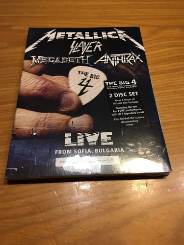 Metallica Slayer Megadeth Anthrax 2 Dvd Nuevo Metal