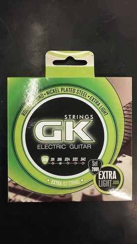 Cuerdas Para Guitarra Eléctrica Gk 09