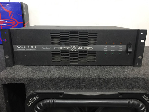 Amplificador Profesional  Crest Audio Vs 1200