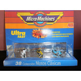 Micromachines 38 Coleccion Motos Clasicas X 3 Devoto Toys
