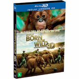 Blu Ray Lacrado Imax Born To Be Wild Em 3d + 2d Nascido Para