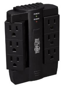 Tripp Lite 6 Rotativo Outlet Directa Plug-in Surge Protector