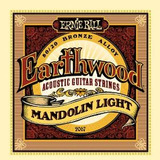 Ernie Ball Earthwood Mandolina Luz 80/20 Bronce Loop End Set