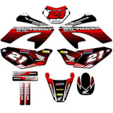 Kit Adesivos Gráficos Tornado Xr250 Mod Tor-33 Personalizado