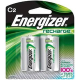 Energizer Rechargeable C2, Tamaño C, 2-conde