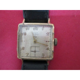 Reloj Elgin Antiguo Con Caja Chapa De Oro.