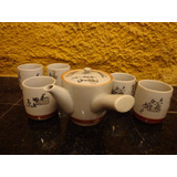 Antigo Conjunto De Chá Em Porcelana Oriental - R 2927