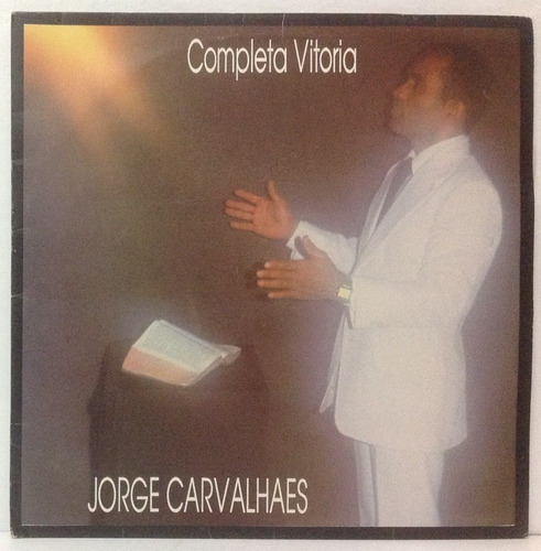 Lp Jorge Carvalhaes - Completa Vitoria - 1988 - Gravadora Gr