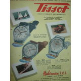 Clipping Publicidad Reloj Relojes Tissot Relojeria Huberman