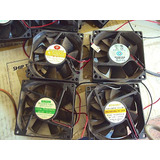 Lote 4 Ventiladores 8cm De Computadora / Industrial