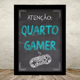 Poster Quarto Gamer Decoração Geek Nerd 