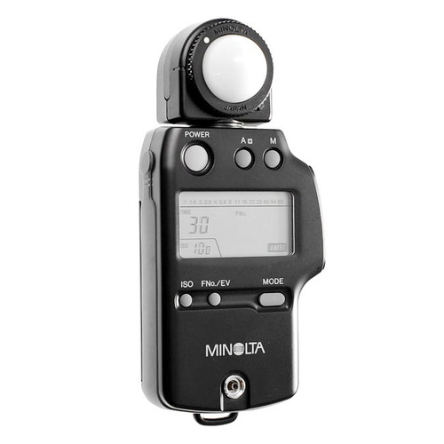 Minolta Ivf Flashmeter / Photometro + Accesorios
