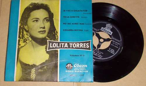 Lolita Torres Volumen 9 Si Vas A Calatayud Simple C/tapa