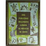 Cartel Publicidad Decada Del 60 Radio Television.