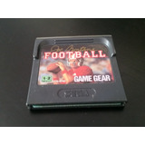 Joe Montana Football Game Gear