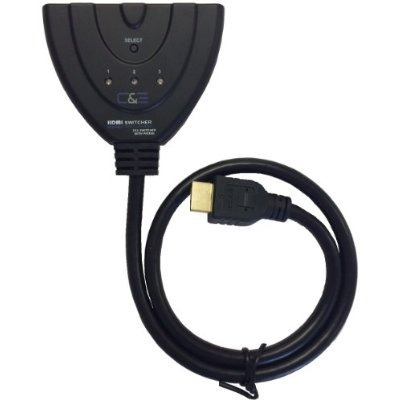 Hdmi Genérico 3 En 1 Y Salida Hdmi Switch Automático Con Cab