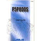 Manual Original Placa Mae Asus P5p800s