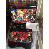 Controle Arcade Psx Playstation Fighterstick Guilty Gear Xx