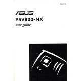 Manual Original Placa Mae Asus P5v800-mx