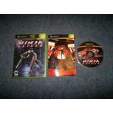 Ninja Gaiden Completo Para Xbox Normal,excelente Titulo.