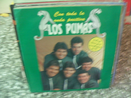 Los Pumas Con Toda Onda Positiva Vinilo Lp Cumbia Pimpinela