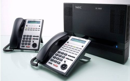 Central Nec Sl-1000. 4 Líneas 8 Anexos