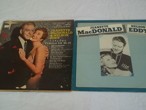 ' Lote Vinil - Nelson Eddy E Jeanette Macdonald C/  7 Discos