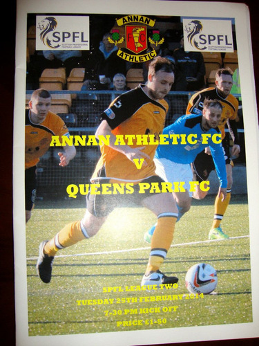 Revista E Tabela De Jogos - Annan Athletic Fc - Futebol