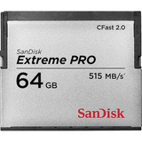 Sandisk Extreme Pro Cfast 2.0 64gb Tarjeta De Memoria