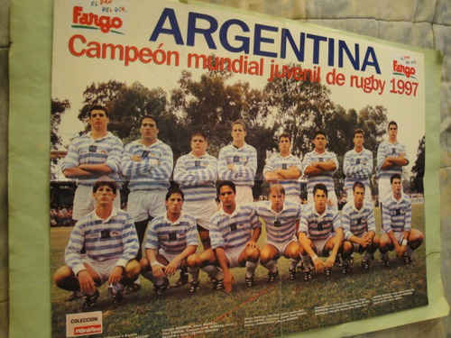 Lamina Rugby Los Pumitas 1997