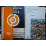 Lote X2 Libros Automobile Club Italia/catalogo Automechanika