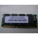 Memoria Edo 64mb 64 Mb Sodimm Computador Portatil