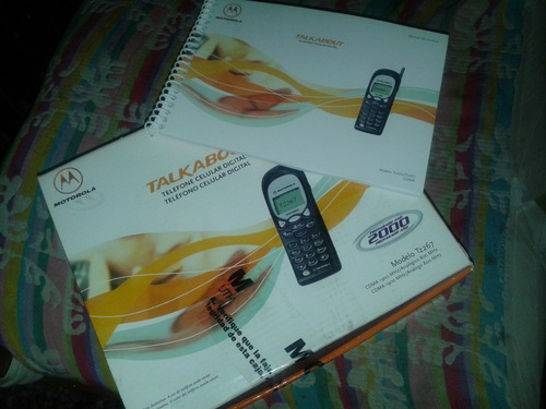 Celular Motorola Talkabout- Manual Y Caja-leer Bien!