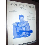 Partitura Olhando Estrelas Ronnie Cord 1960