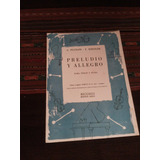 Antigua Partitura Preludio Y Allegro Violin Piano Pugnani