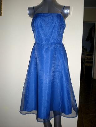 Vestido De Fiesta Corto Azul