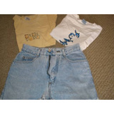 Short Jeans Guess Original Talla 10 Y Poleras (2)