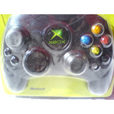 Control Generico Compatible De Xbox Negra Primera Generacion