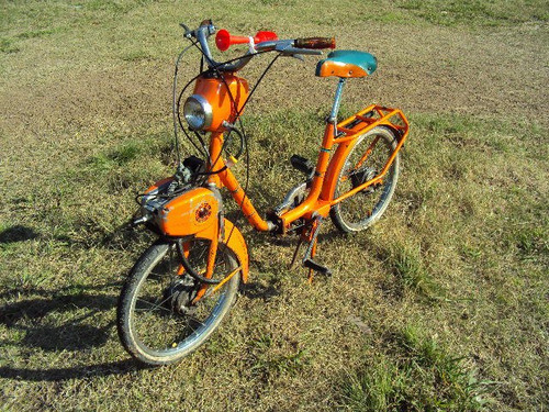 Bicicleta Pumita Aurorita Plegable A Motor Bicimoto