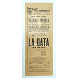 Teatro La Comedia Programa 1947 (a)