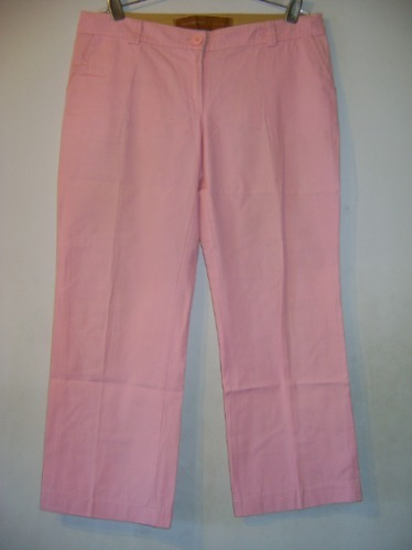 Pantalon Capri Akiabara Básicos Talle 2 (m) Rosa