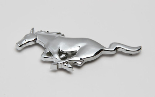 Emblema Caballo Ford Mustang Cromado  Foto 3
