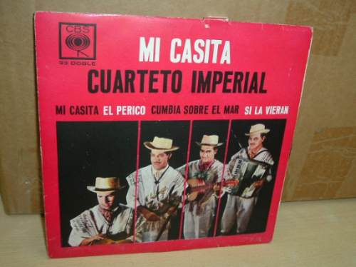 Cuarteto Imperial Mi Casita Simple Argentino C/tapa