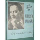 Revista Cancionero Exitos Alberto Margal Cantor Deterioros