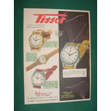 Publicidad Antigua Clipping Tissot Relojes Visodate Oro 18k