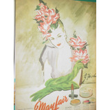 Publicidad Antigua Maquillaje Mayfair Polvo Esmalte Labial 2