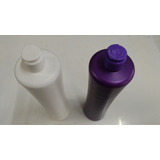 5 Frascos Plásticos Vazios Shampoo 1 Lt. Linha+ Válvula Pump